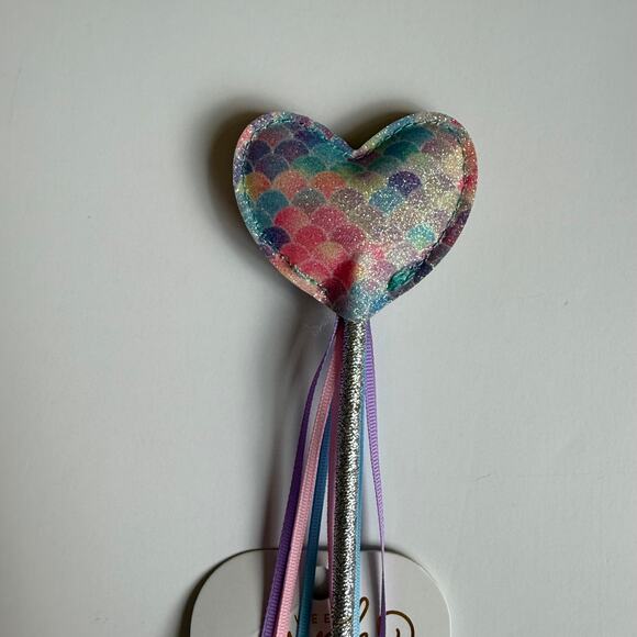 NEW Sweet Wink Mermaid Patch T-Shirt Headband & Wand 7/8 - Picture 12 of 15